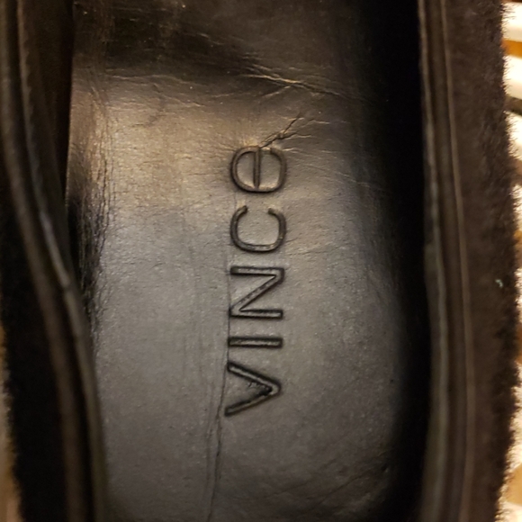 VINCE LEATHER/SUEDE PULL ON SNEAKERS SZ - Picture 3 of 8